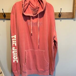 Zane and Heath Unfiltered Coral Hoodie Sweater